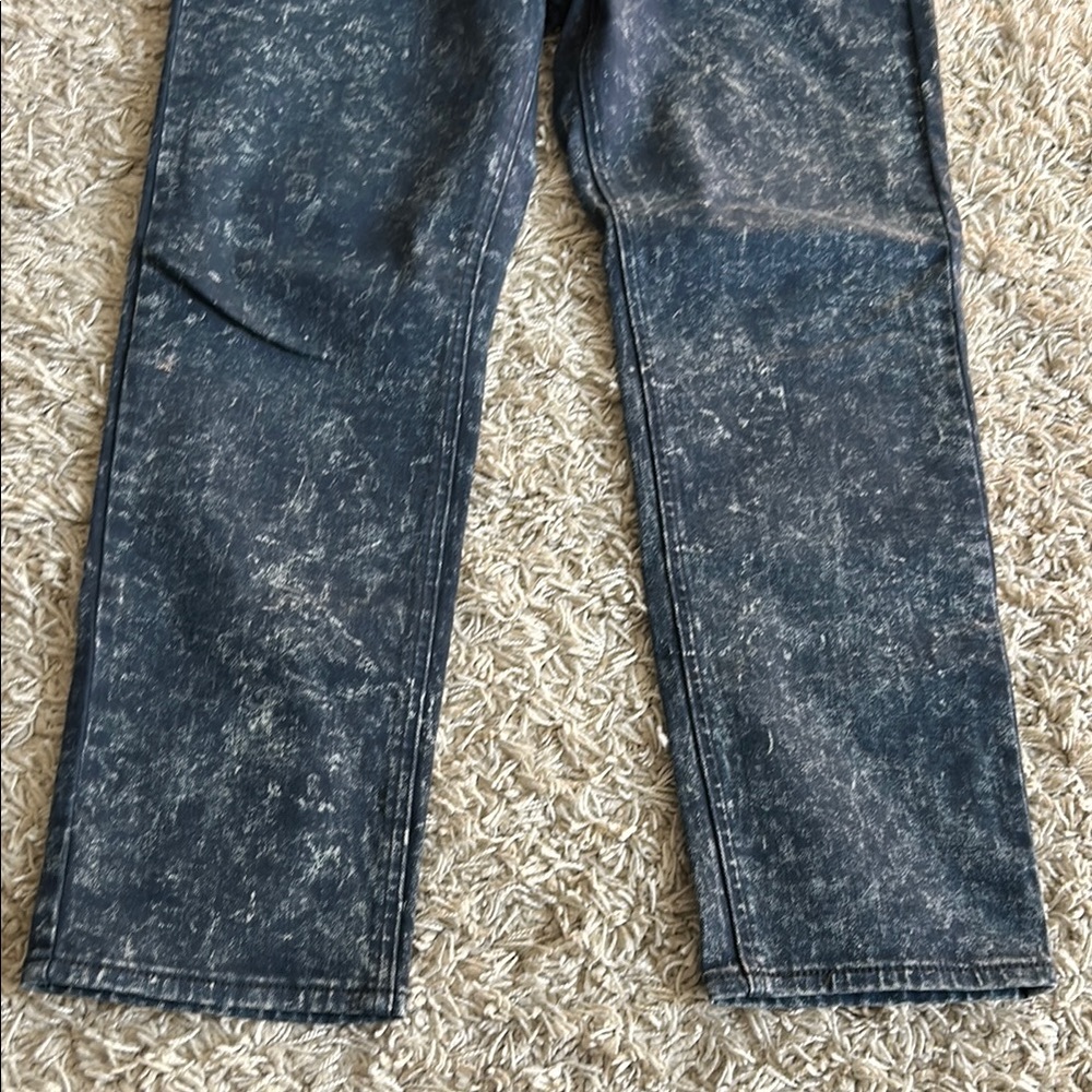 Levi's Men's Blue distressed/bleached Jeans - Picture 4 of 4